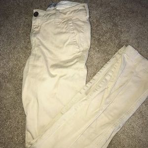 Abercrombie Kids Tan Khaki SZ 15/16 Slim CLEARANCE